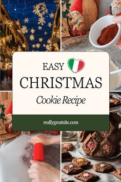 Italian mostaccioli Easy Biscotti, Italian Christmas Desserts, Easy Biscotti Recipe, Easy Christmas Cookie Recipes, Biscotti Recipe