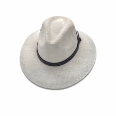 Shape: Panama Hat, Indiana StyleMaterial: Yute, Leather Size: Medium & LargeBrim: 3.25”Color: Off-WhiteDetail: Leather BandHat Care: Always handle your hat by the top. Do not place hat with brim on the surface, it will cause it to flatten the brim. Always Brim turned up.To dust off, use a soft brush.To remove stains, wipe with a cloth, then let it dry naturally with the brim turned up.Steam it to shape if necessary.Misshapen flat brim straw hats can be shaped carefully with a lukewarm - not White Fedora With Curved Brim, White Panama Hat With Curved Brim, White Fedora Panama Hat For Kentucky Derby, White Western Fedora Panama Hat, White Western Style Panama Hat, White Western Panama Hat With Curved Brim, White Flat Brim Panama Hat For Kentucky Derby, White Brimmed Fedora For Kentucky Derby, White Flat Brim Felt Hat For Summer