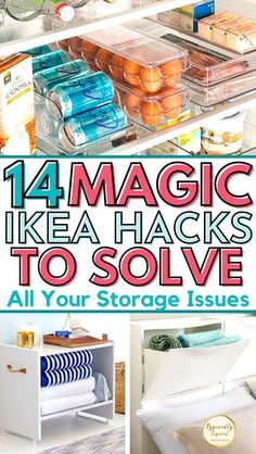 Ikea Pantry Organization Ideas, Pantry Organization Ideas Ikea, Smart Storage Ideas For Small Spaces, Ikea Pantry Ideas Hacks, Small Item Organization, Ikea Hacks Kitchen Storage, How To Organize A Small House, Napkin Storage Ideas, Snack Storage Ideas Small Spaces