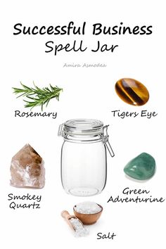 Attracting Money Money Attraction Spell Jar, Business Prosperity Spells, New Business Spell, Business Spell Jar, Prosperity Jar Spell, Attract Customers Spell, Success Jar Spell, Manifestation Jar Spell, Successful Business Spell Jar