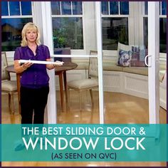 the best sliding door and window lock as seen on qvc's tv program