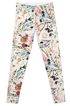 Super stretchy and durable polyester full-length leggings. Vibrant high-quality sublimation print across the front and back. Size range XXS-XL. Floral Leggings, Swan Lake, Print Leggings, Leggings Design, Girl Clothes, Printed Leggings, Lany, Colorful Leggings, Jeggings