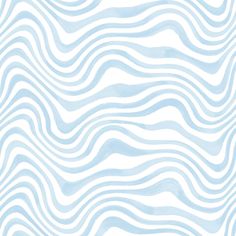 an abstract blue and white background with wavy lines in the shape of watercolors