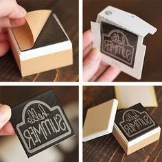 Colorful Picnic, Silhouette Mint, Utensil Holders, Stamping Projects, Silhouette Curio, Silhouette Cameo Tutorials, Stamp Ideas, Stamp Tutorial, Silhouette Tutorials