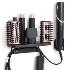 PRICES MAY VARY. COMPATIBILITY: The hair dryer holder wall mount is compatible with Shark Flexstyle HD430 HD435 HD440BK. Size perfectly matches so it will tightly hold the accessories. (Please note that for sale is the holder only.) SAVE SPACE: The hair tool organizer wall mount can storage 1 wand, 2 auto-wrap curlers, 1 paddle brush, 1 oval brush and 1 styling concentrator, keep your attachments in order, saving you more space and taking your room from cluttered to organized. DURABLE & QUALITY Hair Brush Holder, Auto Wrap, Shark Flexstyle, Rich Bathroom, Hair Dryer Stand, Dryer Stand, Hair Tool Organizer, Oval Brush, Hair Tool