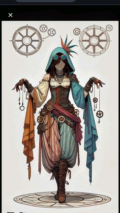 an image of a woman dressed as a pirate