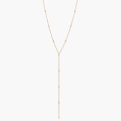 Brielle Vermeil Lariat Gold-tone Lariat Chain Necklace, Chic Gold-tone Lariat Necklace, Double Chain Lariat Necklace, Gold-tone Lariat Necklace, Adjustable Lariat Layered Necklace With Chain Detail, Adjustable Yellow Gold Backdrop Necklace With Delicate Chain, Gold-tone Lariat Necklace With Adjustable Chain, Dainty Adjustable Lariat Body Chain, Dainty Lariat Body Chain With Adjustable Chain