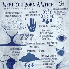 Do you consider yourself a witch? If so, do you think you were you born a witch? When did you start to notice that you felt a little “different” than everyone else around you? Witchcraft is a science, an art, and a spiritual practice. It’s the use of magic to create change in your environment, or the practice of exerting your will to get what you want out of life. #witch #witches #instatarot #mooon #spirituality #spells #wiccaacademy #wiccansofinstagram #wiccans #pagan #magic #moon #witchinghour Born A Witch, Zodia Pești, Green Witchcraft, Grimoire Book, Wiccan Spell Book, Eclectic Witch