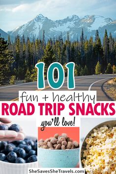 the top ten road trip snacks you'll love to have on hand and eat