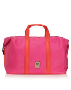 The new and colorful Kardashian Large Holdall Bag in pink is coming to Lipsy London in two weeks! Available for pre order now! Shop this bag and more at Lipsy.co.uk/Kardashian Holdall Bag, Gym Bag