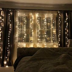 [9.8x9.8FT 300 LED Curtain Lights]: The warm white fairy curtain lights come with 10 light strands and each string contains 30 pcs LED lights. The width and height of 9.84 feet make it sufficient to cover most windows and walls for a larger light display. INSTALLATION TIPS: firstly, untie and secure the main strand. and then, untie each string light. If you prefer a more closely spaced arrangement of lights, you can use clips or zip ties to space the light strings closer together.[8 Impressive … Lights On Curtains, Curtain Lights Outdoor, Christmas Curtain Lights, Fairy Curtain Lights, String Lights For Bedroom, Christmas Light Curtains, Window Wall Hanging, String Lights In The Bedroom, Brown Curtains