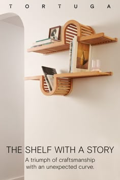 the shelf with a story by tortuga