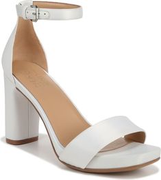 Naturalizer Joy Ankle Strap Sandal (Women) | Nordstrom Joy Dress, Comfortable Stylish Shoes, Ankle Strap Sandals Heels, Strap Sandals Women, Wedding Look, Heel Sandal, Comfortable Sandals, Ankle Strap Heels, Dress Inspo