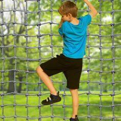 PRICES MAY VARY. Safe and Secure: Our playground cargo net for kids outdoor is designed with safety in mind, providing a secure platform for kids to climb and play on. Size: 4.9ft(L) × 9.9ft(w) Durable and Long-lasting: Made from high-quality polyester, our Play Net is durable and built to last, so kids can enjoy a fun, challenging play experience for years to come. Build Strength and Confidence: Climbing traversing obstacles with our obstacle net will help kids build strength and confidence in Indoor Climbing Wall, Outdoor Play Structures, Play Structures, Rope Ladder, Outdoor Hammock, Cargo Net, Outdoor Climbing, Play Structure, Backyard Playground