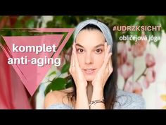 Vyžehlete si ksichtík i nervy sváteční face yogou - YouTube Face Yoga, Anti Aging, Yoga