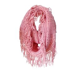 PRICES MAY VARY. Fishnet Infinity Scarf with Fringe Material: 100% Polyster Size: (APPROX) 18"x54" (Elastic) plus 3" fringe Warm, Soft and very Comfortable Unisex Women's Winter Fringe Tassel Neck Cozy Knit Cable Infinity Loop Cowl Scarf- Solid Color Scarf With Fringe, Cowl Scarf, Cozy Knit, Tassel Fringe, Cozy Knits, Infinity Scarf, Winter Women, Scarf Wrap, Cable Knit