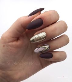 Almond Nail Art, Geometric Nail Art, Stiletto Nail Art, Geometric Nail, Almond Nail, Super Nails, Simple Nail Designs, Classy Nails