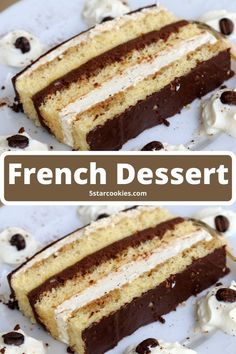 Opera Cake French desserts French Opera Cake, Opera Cake Recipe, Easy Chocolate Ganache, Chocolate Covered Coffee Beans, Opera Cake, Coffee Buttercream, Flat Cakes, Glaze For Cake