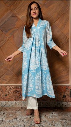 Cotton Kurti Designs Latest Fashion 2024, Cotton Kurta Sets For Women, Design Kurta, Lighting Background, Kurta Cotton