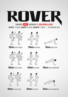 a poster with instructions on how to do an exercise