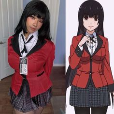 Easy Cosplay Costumes, Yumeko Jabami Cosplay, Kakegurui Cosplay, Cosplay Ideas Women, Anime Cosplay Ideas, Easy Cosplay, Hot Halloween Outfits, Simple Anime, Anime Outfit