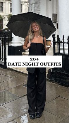 Girls Night Dinner Outfit, Edgy Date Night Outfit, Fall Date Night Outfits, Fall Date Night