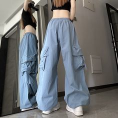 Hip Hop Cargo Pants, Lady Pants, Trousers Women Wide Leg, Pant Women