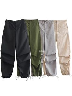 Cargo Pants Vintage, Celana Kargo, Parachute Cargo Pants, Parachute Cargo, Baggy Sweatpants, Casual Cargo Pants, Baggy Cargo Pants, Baggy Trousers, Pants Vintage