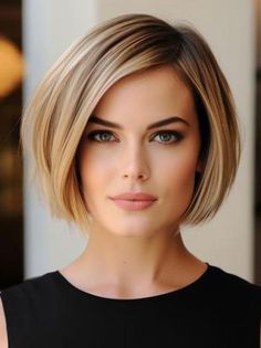 Bob Pendek, Choppy Bob Hairstyles For Fine Hair, Κούρεμα Bob, Blonde Bob Hairstyles, Choppy Bob Hairstyles, Chin Length Hair, Bob Haircut For Fine Hair