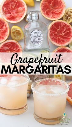 grapefruit margaritas are the perfect summer drink