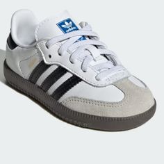 Adidas Samba Og Shoes Kids New In Box Size 5k Kids Adidas Shoes Kids, Shoes Samba, Adidas Shoes Samba, Adidas Kids Shoes, Samba Og Shoes, Adidas Samba Outfit, Toddler Adidas, Samba Outfit, Trendy Shoes Sneakers