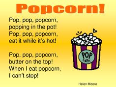 a popcorn bucket with the words pop pop in it and an image of a popcorn can be seen