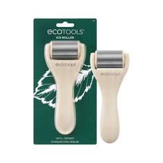 The EcoTools Ice Roller is a skincare tool with a stainless-steel head that gets cold fast and stays cold to help lift and depuff your skin. This tool can be used with your favorite moisturizers, oils, and serums to help enhance your skincare and bodycare routines. Store the ice roller in the freezer for maximum cooling benefits! It’s easy to use- just roll along your face towards your hairline to relax and help sculpt for a glowing complexion. Designed with everyone’s needs in mind, EcoTools’ s Eco Tools, Derma Facial, Collagen Skin Care, Cruelty Free Skincare, Microneedle Derma Roller, Roller For Face, Ice Roller, Free Skincare, Tool Store