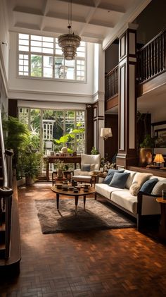 Modern Colonial Interior Design Dream Home Bathroom, Wood House Design, Floor Seating Living Room, 2024 Home Decor