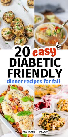 Quick and Easy Fall Dinners for Diabetics! Healthy Keto Meals. Dibectic Food Recipes Easy, Easy Fall Dinner Recipes, Weeknight Dinner Recipes, Fall Dinners, Best Keto Meals, Low Glycemic Foods, Weeknight Dinner Recipes Easy, Easy Healthy Lunches