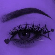 Make Up Yeux, Lovecore Aesthetic, Cute Eye Makeup, Graphic Makeup, Lavender Aesthetic, Edgy Makeup