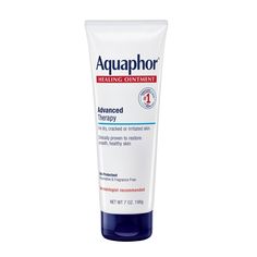 Aquaphor Healing Ointment Advanced Therapy Skin Protectant is a multi-purpose solution for many skincare needs. Aquaphor is the #1 dermatologist recommended brand for dry, cracked skin and minor wound care (1), and this body moisturizer ointment soothes and helps protect skin to enhance healing from skin irritations such as minor cuts and burns, cracked cuticles and dry feet, heels, hands and lips. Aquaphor Healing Ointment can also help prevent chafing and help protect skin from drying effects Aquaphor Healing Ointment, Dry Skin Moisturizer, Dry Cracked Hands, Dry Cuticles, Extremely Dry Skin, Healing Ointment, Cracked Skin, Peeling Skin, Mario Badescu