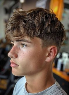 Taper Fringe Boys, How To Boys Haircut, Cute Mens Haircut, Boys French Crop Haircut, Front Fringe Hairstyles Men, Boys Alpaca Haircut, Hair Cuts For Teenagers Boys, Boys Textured Fringe Haircut, Boys Haircut Teenage