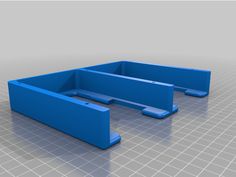 two blue benches sitting on top of each other in the middle of a floor plan