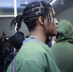 Asap Rocky Braids, Cornrow Braids Men, Braid Styles For Men, Boy Braids Hairstyles, Cornrow Hairstyles For Men