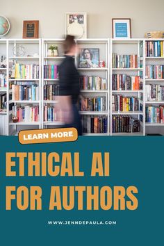 Ethical AI for Authors - Jenn dePaula - Understanding AI tools for authors: Learn how to use ChatGPT and other AI tools to enhance (not replace) your book marketing efforts. Save this post for a balanced perspective on AI in publishing! #WritingCommunity #AuthorBusiness Tiktok Marketing, Literary Devices, Social Media Calendar, In The News, Best Answer, Writers Block, Increase Engagement