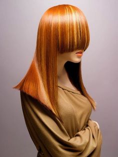 "Blonde Ambition: Warming Up Your Look with Blonde Shades" Creative Haircuts, Cut Bangs, Hair Colouring, Vivid Hair Color, Long Hair Color, Hair Color Purple, Hair Color For Women