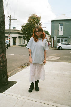 Tap the link to see the best street style on a sunny day in Sydney's Enmore and Camperdown.