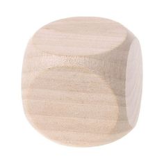 a wooden knob with a white background