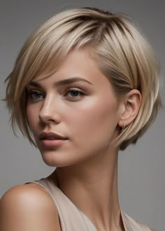 Undone Aesthetic, Versatile Haircut, Choppy Bob Hairstyles For Fine Hair, Tan Skin Blonde Hair, Shaggy Bob, Choppy Bob Hairstyles