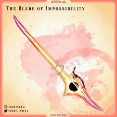 the blade of impossibility by patagon album cover art print poster