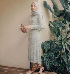 Mode Batik, Hijab Sport, Projek Menjahit, Dress Kebaya