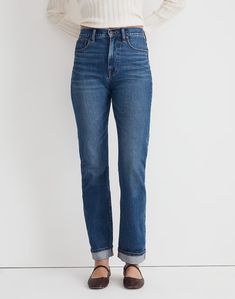 The '90s Straight Jean in Penwood Wash: BCRF Selvedge Edition Fall Straight Mom Jeans, Fall Mom Fit Straight Leg Jeans, Straight Mom Fit Jeans For Fall, Straight Mom Jeans For Fall, Fall Mom Fit Straight Jeans, Cute 90s Outfits, 90s Straight Jeans, 90s Outfits, 90s Outfit