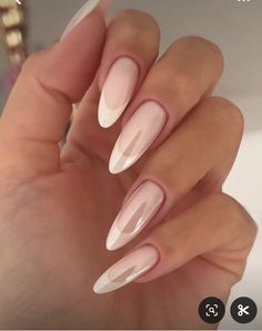 Gel Nails Shape, Multicolored Nails, Acrylic Nail Shapes, Glow Nails, Classic Nails, Soft Nails, Neutral Nails, Minimalist Nails