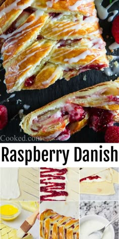 raspberry danish is an easy and delicious dessert